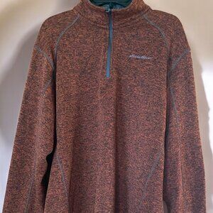 Men's Eddie Bauer Fleece Pullover Sweater Size 2X Large